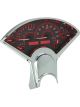 Dakota Digital Gauge Kit 1955- 56 Chevrolet Analog Carbon Fiber Ba