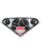 Dakota Digital Gauge Kit 1955- 59 Chevrolet Pickup Analog Silve