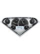 Dakota Digital Gauge Kit 1955- 59 Chevrolet Pickup Analog Silve