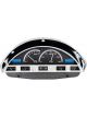 Dakota Digital Gauge Kit 1956 Ford Pickup Analog Black Backgrou