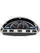 Dakota Digital Gauge Kit 1958 Ford Pickup Analog Black Backgrou