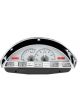 Dakota Digital Gauge Kit 1960 Ford Pickup Analog Silver Backgro