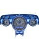 Dakota Digital Gauge Kit 1963 Chevrolet Analog Carbon Fiber Backgr