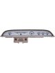 Dakota Digital Gauge Kit 1962 Ford Galaxie Analog Silver Backg