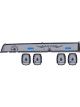 Dakota Digital Gauge Kit 1964- 65 Lincoln Continental Analog Silve