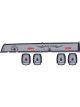 Dakota Digital Gauge Kit 1964- 65 Lincoln Continental Analog Silve