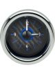 Dakota Digital Analog Clock Universal 3in. Round Carbon Fiber Bac