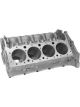 Dart Engine Block Iron Eagle 4-Bolt Mains 2-Piece Rear Seal SBC 9.025
