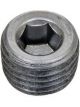 Dart Plug Fitting 1/4 in. NPT Male Threads Black Oxide Internal Hex