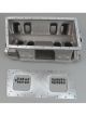 Dart Intake Manifold Tunnel Ram Aluminium Natural 4500 Flange Rectang