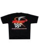 Dart T-Shirt Short Sleeve Cotton Black Dart Logo Men's Medium