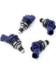 Deatschwerks Set of 4 740cc Side Feed Injectors for Nissan G20/S