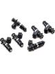 Deatschwerks Set of 6 Bosch EV14 1200cc Injectors for Ford Must