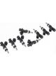 Deatschwerks Set of 8 600cc Injectors for BMW M5 E39 S62 2000-0