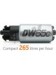 Deatschwerks DW65C series 265lph compact fuel pump without mounting