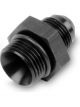 Demon Fuel Pump Inlet Fitting Straight Aluminium Black Anod