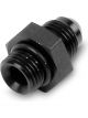 Demon Fuel Pump Inlet Fitting Straight Aluminium Black Anod