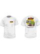 Demon T-Shirt White Demon Men's 3X-Large