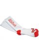 Edelbrock Socks Script Logo White/Red Cotton Men's 7-11 Pair