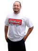 Edelbrock T-Shirt Cotton Edelbrock Racing Logo White Men's 3X-Large