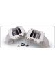 Edelbrock Intake Manifold Two-Piece Single Plane 4-barrel Square Bore Che…