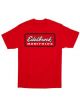 Edelbrock T-Shirt Short Sleeve Cotton Red Edelbrock Manifolds Men's 3X-…