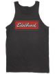 Edelbrock Tank Top Cotton Black Edelbrock Badge Logo Men's Large