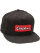 Edelbrock Hat Ball Cap Black Cotton Snap Closure Edelbrock Adult One Si…