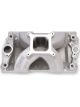 Edelbrock Intake Manifold Victor Single Plane Aluminium Natural Square Bo…