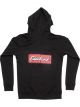 Edelbrock Sweatshirt Badge Hooded Zip-up Cotton Polyester Black Edelbro…