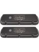Edelbrock Valve Covers Victor Low Aluminium Black Edelbrock Racing Logo …