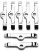 Edelbrock Valve Cover Hold-Down Tabs Steel Black Chevrolet Big Block Set…