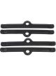 Edelbrock Valve Cover Hold-Down Tabs Steel Black Small Block Chevrolet S…
