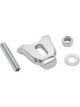 Edelbrock Distributor Hold-Down Clamp Steel Chrome Stud Mount Chevrolet