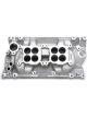 Edelbrock Intake Manifold C-26 Dual Quad Aluminium Natural Dual Square Bo…