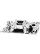 Edelbrock Intake Manifold Performer RPM Air Gap Dual Plane Aluminium End…