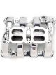 Edelbrock Intake Manifold Dual Quad EnduraShine 4-barrel Square Bore EGR…