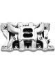 Edelbrock Intake Manifold Performer RPM Air Gap Dual Plane Aluminium Pol…