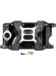 Edelbrock Intake Manifold Performer RPM Air Gap Dual Plane Aluminium Bla…