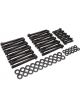 Edelbrock Cylinder Head Bolts Hex Head Chromoly Black Oxide Flat Washers …