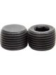 Edelbrock Plug Fittings Internal Allen Head 3/8 in. NPT Steel Gloss Black…
