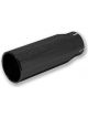 Edge Products Exhaust Tip Steel Black Ceramic Coated Straight Rolled E