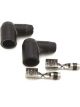 Fast 2 Pack of 90 Degree Cannister Coil Boots and Terminals