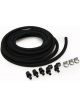 Fast 25 Ft EFI Rated Hose and Fitting Kit with 6AN Fittings