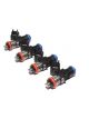 Fast Precision-Flow LS3/LS7 Profile 85 Lb/Hr High Impedance Injectors - Set of 4