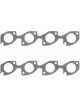 Fel-Pro Header Gaskets Steel Core Laminate 1.92 in. Round Port Chevrolet