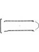 Fel-Pro Oil Pan Gasket Multi-Piece Rubber-Coated Fiber Chevrolet Big Bloc