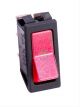 Flaming River Illuminated Rocker Switch Red