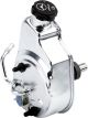 Flaming River Power Steering Pump Saginaw P Series Polished Chrome Reserv