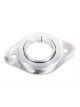 Flaming River Steering Column Floor Mount Aluminium Polished 2.00 in.